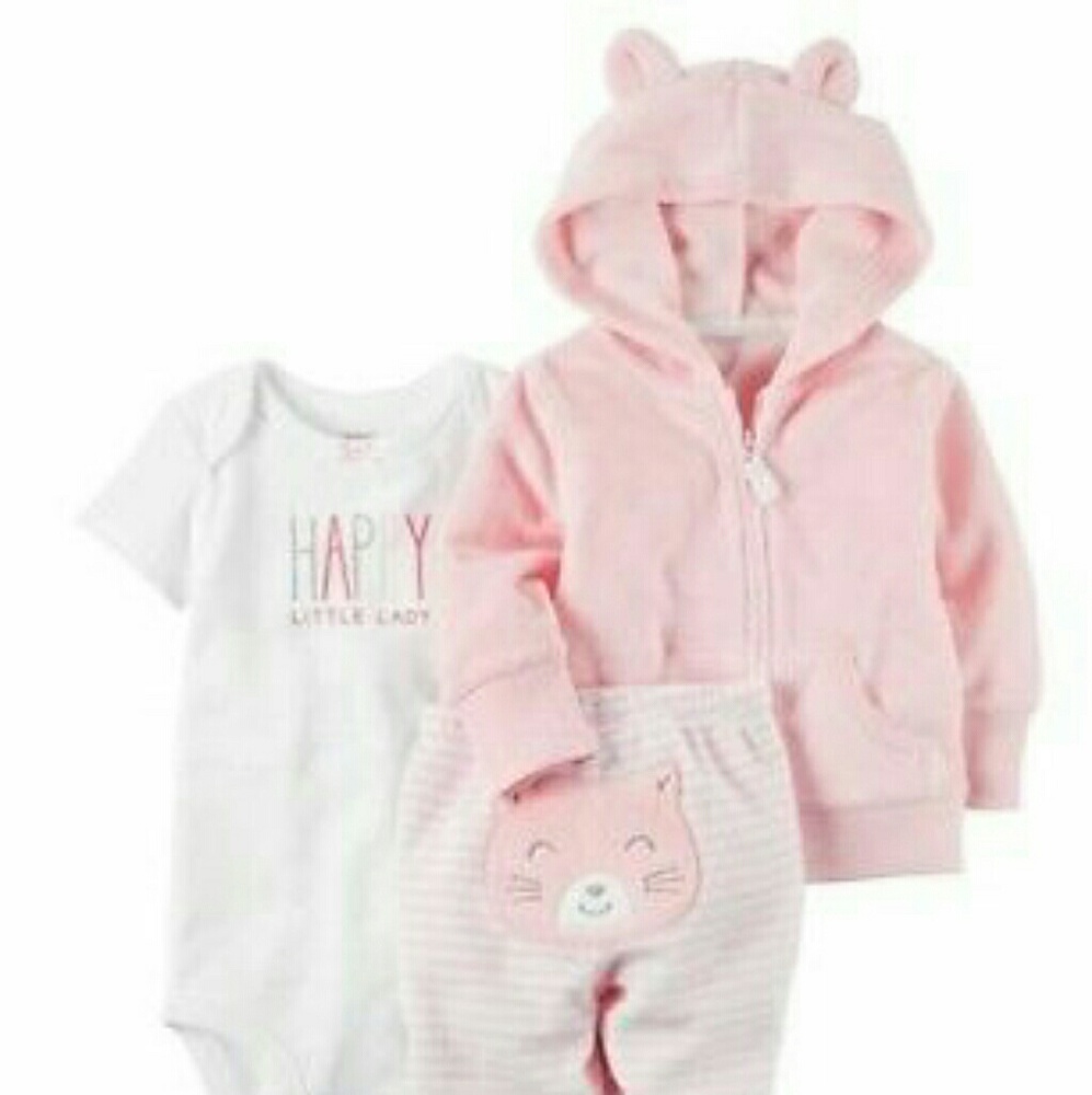SOLD Carter's Kitten 3pc. Set
